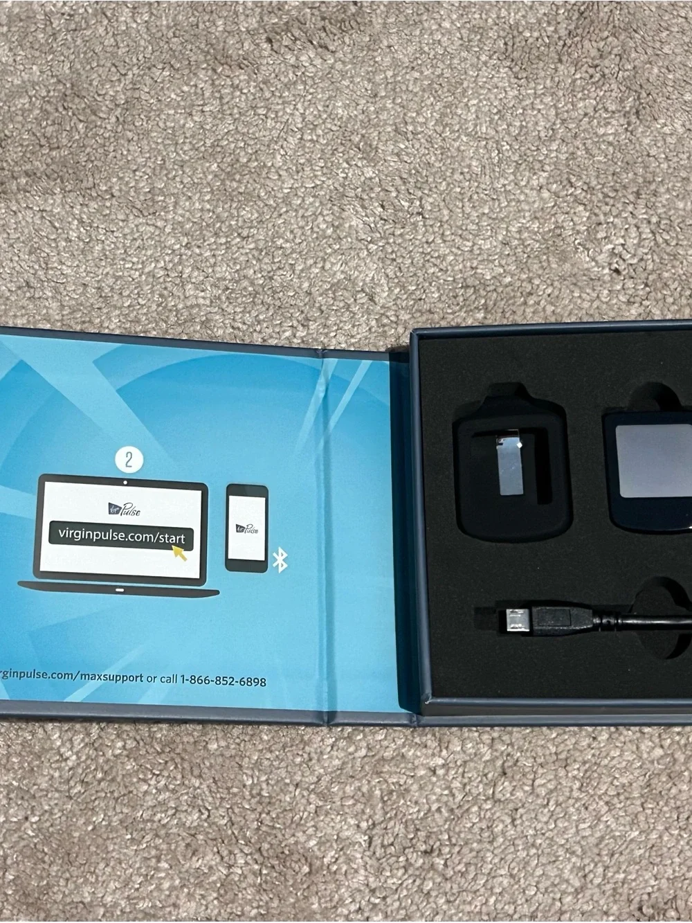 Virgin Pulse MAX Activity Tracker with Wrist Band